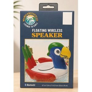 Margaritaville Floating Speaker Wireless Bluetooth Parrot Inflatable NEW
